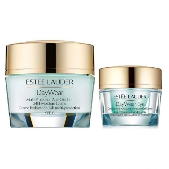 Estee Lauder DayWear Multi-Protection Anti-Oxidant 24H-Moisture Creme SPF 15 Normal/Combination skin + Estee Lauder DayWear Eye Cooling Gel