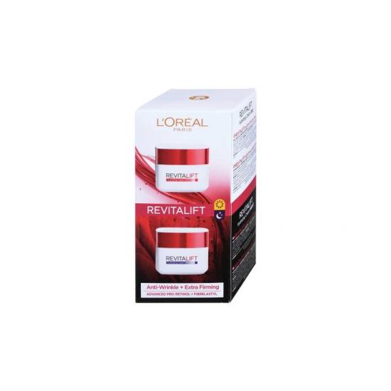 L Oreal Revitalift Anti-Wrinkle+Firming Set Day Cream + Night Cream