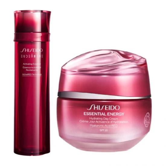 Shiseido Essential Energy Hydrating Cream krema za dubinsku hidrataciju sa SPF20 + Shiseido Eudermine Activating Essence 145ml