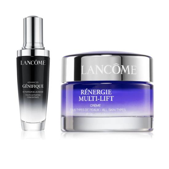 Lancome Genifique Youth Activating Concentrate Serum + Lancome Renergie Multi-Lift SPF15