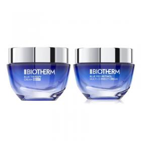 Biotherm Blue Therapy Night Cream + Biotherm Blue Therapy Pro-Retinol Multi-Correct Cream