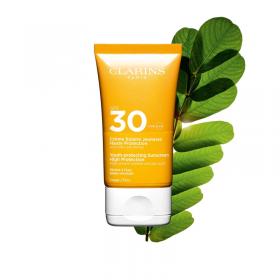 Clarins Youth-protecting Sunscreen SPF 30- Protective face cream 150ml 