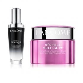 Lancome Genifique Youth Activating Concentrate Serum + Lancome Renergie Multi-Glow Reviving Cream