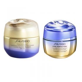 Shiseido Vital Perfection Uplifting and Firming Day Cream SPF30 + Vital Perfection Overnight Firming Treatment